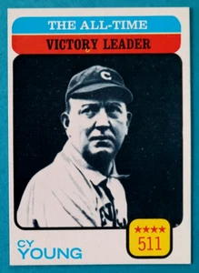 1973 Topps #477 Cy Young All-Time Victory Leaders Baseballkarte fast neuwertig - Bild 1 von 2