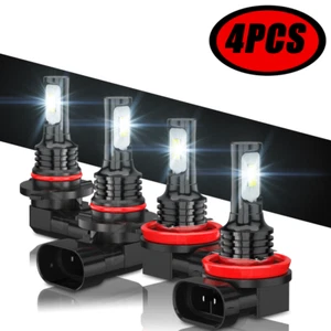 For Ford Escape 2013-2020 Combo LED Headlight Bulbs Kit 9005 H11 High Low Beam - Foto 1 di 12