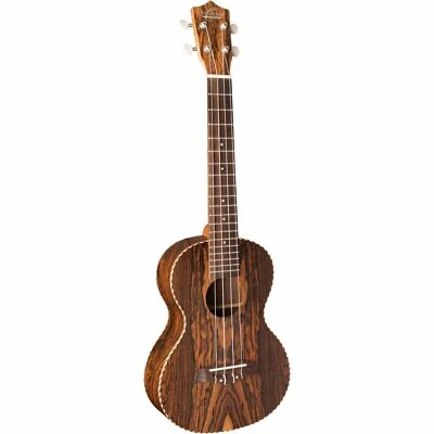 Oscar Schmidt OU9 Exotic Bocote Wood Concert Ukulele, Satin Natural - Image 1 of 4