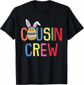 Cousin Crew Easter Bunny Family Matching Toddler Boys Girls T-Shirt Hoodie - Picture 1 of 11