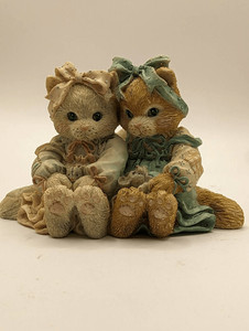 New ListingVintage Calico Kittens "We're A Purr-Fect Pair" P. Hillman Enesco 1992 - 627925