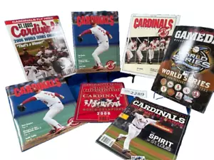 St. Louis Cardinals Gameday Magazines 1992 Issue #1 Issue #2 And More Lot Of 7 - Picture 1 of 9