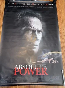 Poster film Absolute Power Clint Eastwood 27x40 - Foto 1 di 3