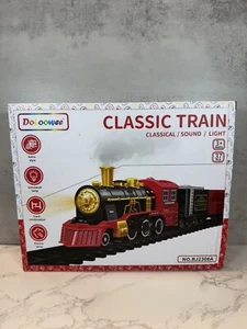 Classic Train with Lights & Sound & Electric Spray Smoke. New - Picture 1 of 3