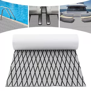 EVA Foam Boat Flooring Faux Teak Marine Yacht Decking Sheet Mat Diamond Blocks - Picture 1 of 22