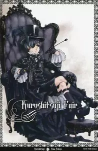 postal promo Black Butler Kuroshitsuji anime Ciel Phantomhive - Imagen 1 de 1