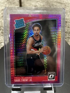 2018-19 Donruss Optic Gary Trent Jr. Pink Prizm Rated Rookie RC #199 Blazers - Picture 1 of 2
