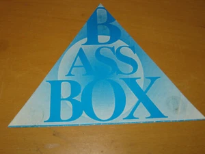 BASS BOX - LONDON - FRANKIE BONES RAT PACK MATTHEW B - 1992 RAVE FLYER - Imagen 1 de 2