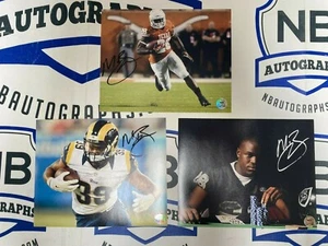 Malcolm Brown Signed High School/College/NFL 8x10 Photo Lot NB Autographs COA UT - Bild 1 von 8