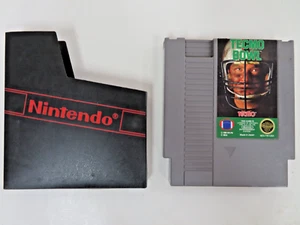 TECMO BOWL NINTENDO NES VIDEO GAME CARTRIDGE ONLY TESTED WORKING W/ SLEEVE - Picture 1 of 1