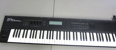 Roland D70 D-70 Super LA Synthesizer  76 Keys Keyboard - NO CASE - FREE SHIPPING - Image 1 of 4