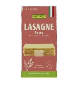 (12 EUR/kg) Rapunzel Bio Lasagne-Platten Semola 2x250g - Bild 1 von 2