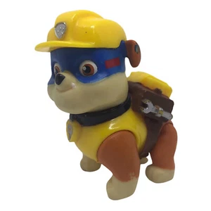 Paw Patrol Super Pup Rubble Actionfigur blaue Maske 2,25 Zoll Ersatzspielzeug - Bild 1 von 11