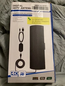 Antena Digital HDTV Modelo An-5004 4k Full HD Antena Interior/Exterior - Imagen 1 de 6