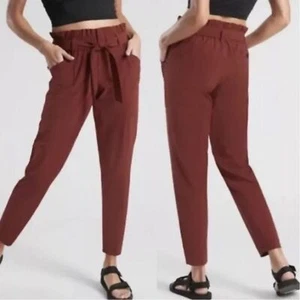 Athleta Women’s Athleta Skyline Pant ll Rust size 6 Elastic waistband Ankle - Picture 1 of 13