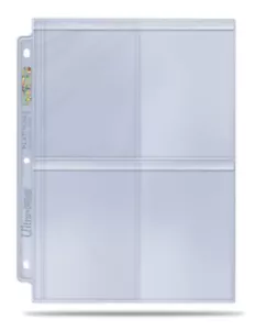 ULTRA PRO - 4 POCKET SECURE PAGES FOR TOPLOADERS - PLATINUM SERIES - FREE UK P&P - Picture 1 of 3