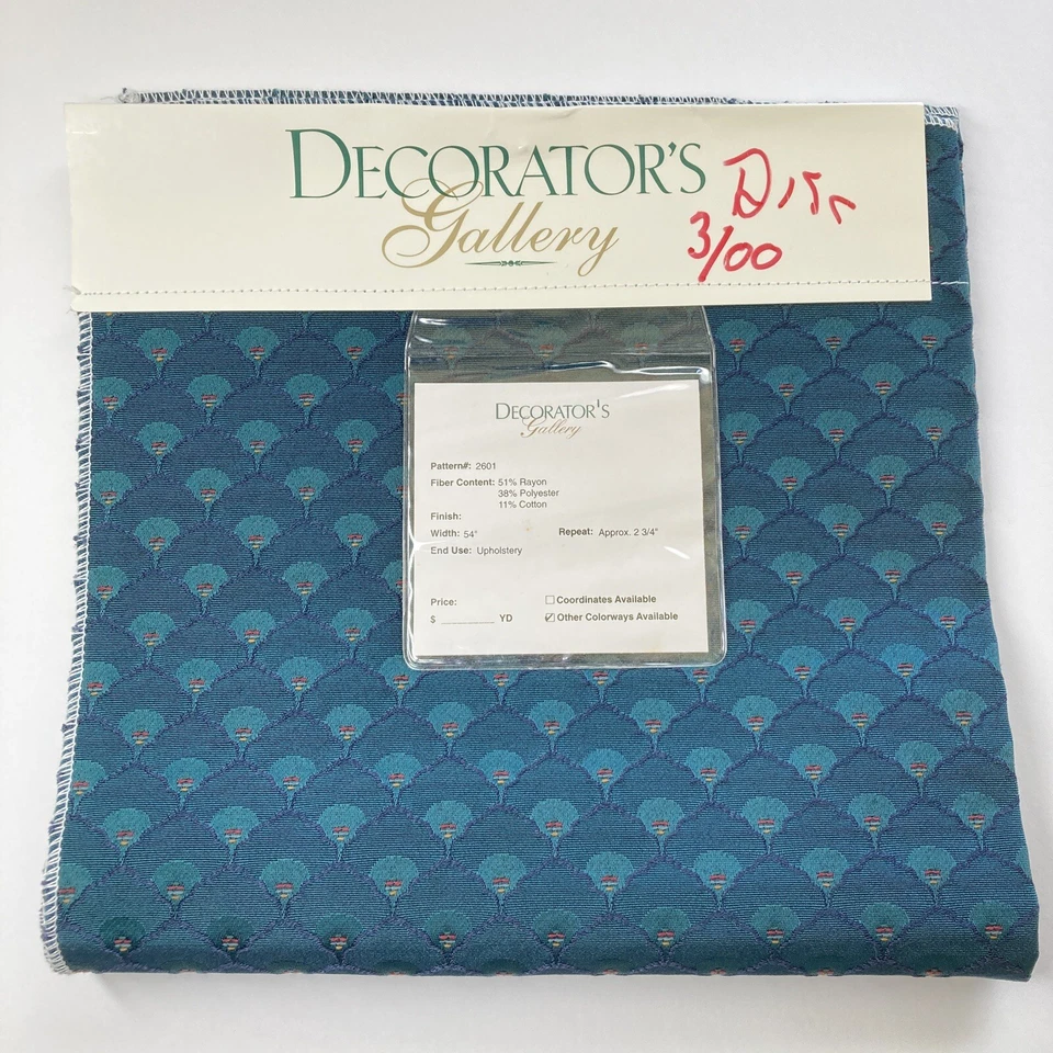 Amostra de tecido para estofados Decorators Gallery 26" painel quadrado concha de mistura poli - Imagem 1 de 4