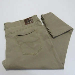 Lee Men’s Stretch Regular Fit straight leg Brown W46 / L28 SKU Y04575 - Picture 1 of 13