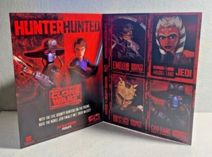 Rise of the Bounty Hunters Promo Trading Cards Star Wars Clone Wars Ahsoka +More - Picture 1 of 2