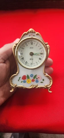Vintage Linden Black Forest Musical Alarm Clock ‘West’ Germany untested  SH Cover