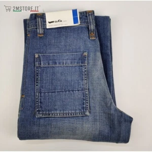 Jeans GAS LUKE WK JW Blu Classic Slavato Used Look Loose Fit Wide Leg VINTAGE - Bild 1 von 8