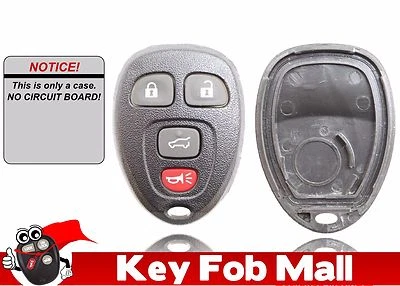 NUEVO Llavero de entrada sin llave remoto SOLO ESTUCHE DE REPARACIÓN para un Chevrolet Traverse 2012 Foto 1 de 4