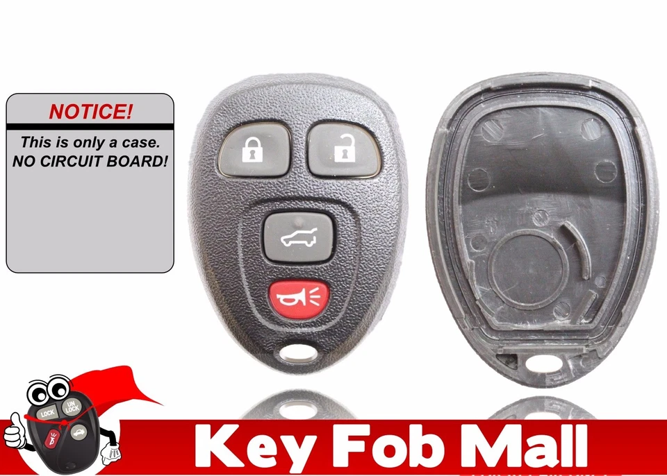 НОВЫЙ брелок для бесключевого доступа пульт дистанционного управления ТОЛЬКО ЧЕХОЛ РЕМОНТНЫЙ КОМПЛЕКТ для 2011 GMC Yukon XL 1500 - Изображение 1 из 4