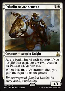 MRM ENGLISH 4x Paladin of Atonement - Sühnepaladin MTG Magic RIX - Bild 1 von 1