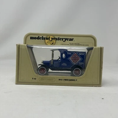 Matchbox Models of Yesteryear - Y12 - 1912 Model T Ford - Smiths Crisps - Boxed - Image 1 of 4