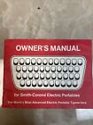 VINTAGE SMITH CORONA STANDARD PORTABLE TYPEWRITER OWNERS MANUAL BOOKLET