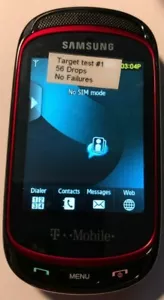 READ 1ST Samsung SGH T669 (T-Mobile) Black Cell Phone Fast Shipping 58 Drops - Picture 1 of 3
