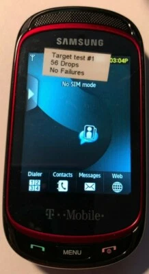 READ 1ST Samsung SGH T669 (T-Mobile) Black Cell Phone Fast Shipping 58 Drops - Image 1 of 3