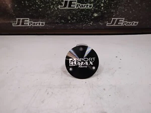 Sport Max Racing Wheels Black Custom Wheel Center Cap (1) - Picture 1 of 4