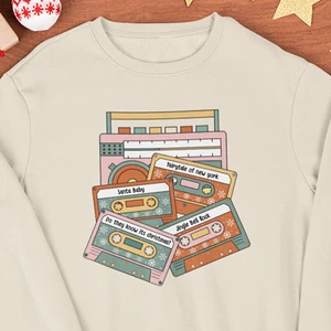 Cintas de Cassette de Navidad Jumper - Canciones de Navidad Festivo Alegre Colorido Regalo - Imagen 1 de 10