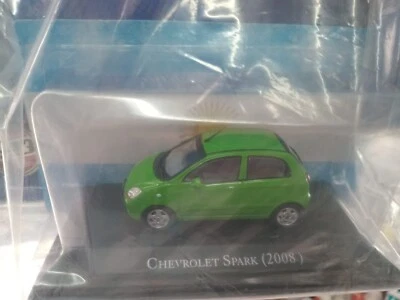 CHEVROLET SPARK (2008) - Unforgettable Cars 1:43 # 178 Diecast SALVAT ARGENTINA - Image 1 of 2