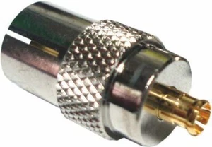 PAL Female Socket to MCX Male Plug TV Connector Adaptor - Picture 1 of 1