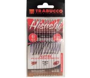 Ami Legati Fluorocarbon 100%- TRABUCCO HISASHI 11014 BAIT HOLDER Amo 4 Filo 0.26 - Foto 1 di 1