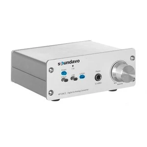 Soundavo HP-DAC1 Digital to Analog Converter / Headphone Preamp DAC with USB, - Picture 1 of 6