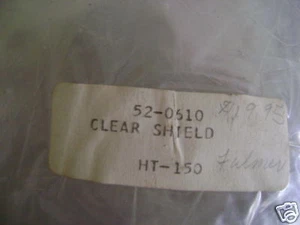 Face shield - smoke - HT 150 - Foto 1 di 4