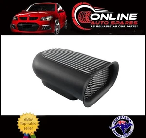 Black Aluminium Hilborn Air Scoop Suits Most SINGLE 4 Barrel Carb 5-1/8” Neck - Picture 1 of 2