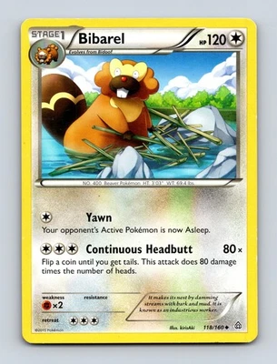 Bibarel XY - Primal Clash 118/160 Lightly Played - Image 1 of 2