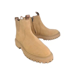 Madewell Calvin Stiefelette Distant Sand hellbraun Wildleder Größe 8,5 Damen neu  - Bild 1 von 10