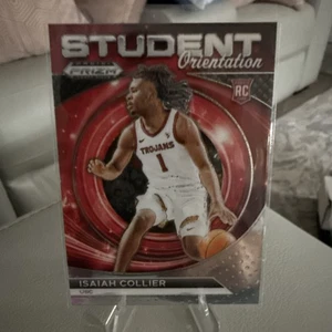 Isaiah Collier Rookie Card Silver Prizm 2024 Prizm Draft Picks #14 - Picture 1 of 2