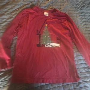 Hanna Andersson Jungen roter Langarm Weihnachtsbaum Größe 8. M - Bild 1 von 7