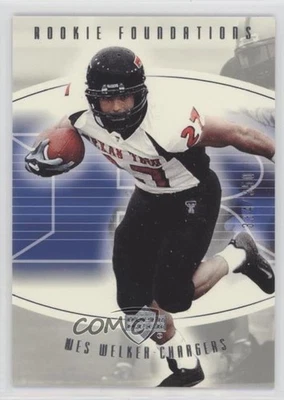2004 Upper Deck Foundations Rookie Foundations /350 Wes Welker #240 Rookie RC - Image 1 of 2