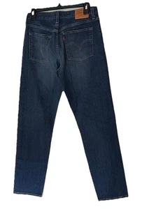 Levi's Premium Wedgie Fit Ankle Jeans Size 28 X 28 NWOT Dark Wash Button Fly - Picture 1 of 7