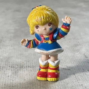 VTG 1983 "Rainbow Brite" Girl PVC Plastic Figures Hallmark Toy - Picture 1 of 4