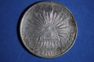 1901 MEXICO UN PESO ZS F.Z. #K56005 - Picture 1 of 2