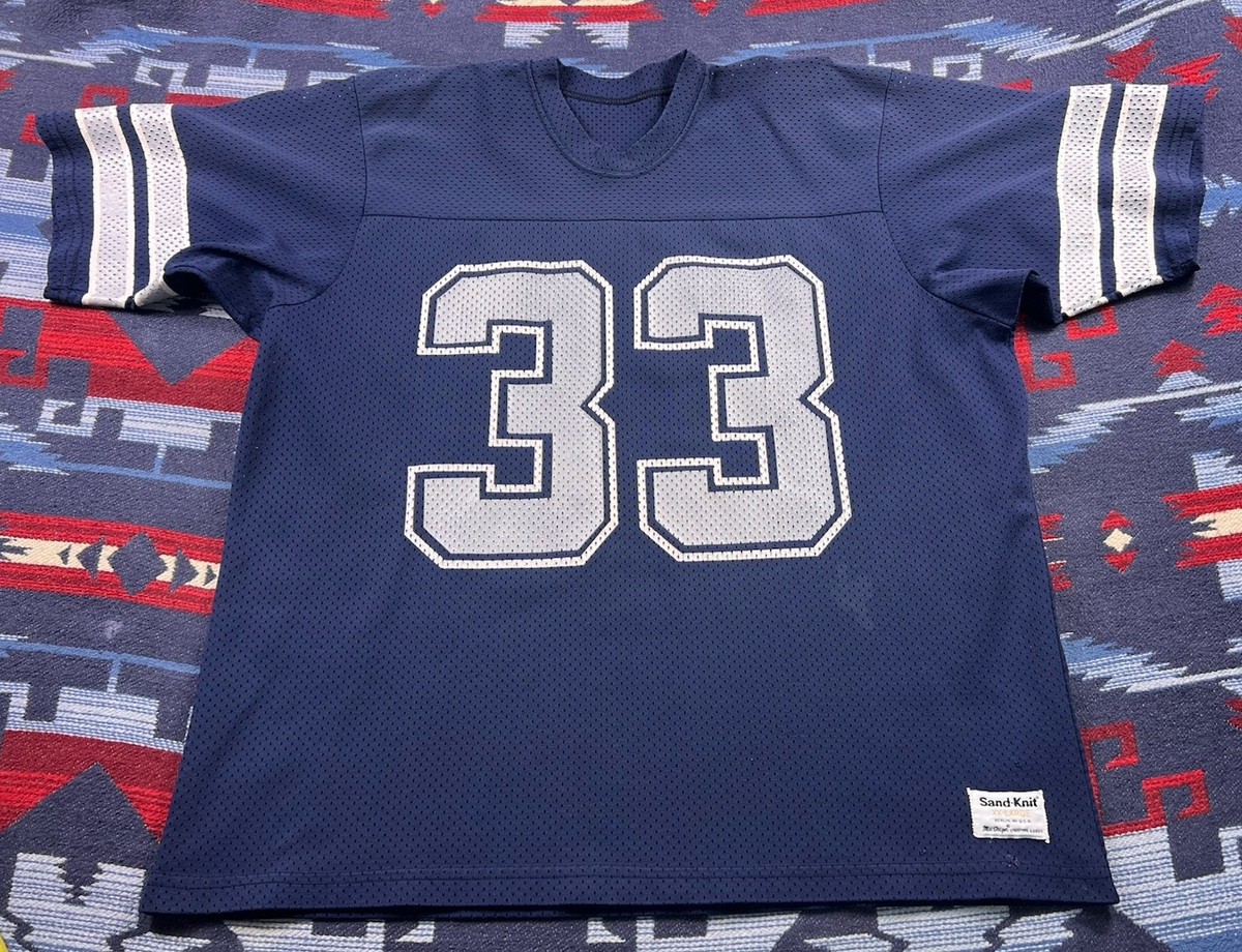Mitchell &amp; Ness - NFL カウボーイズ 33 トニードーセット　ユニフォーム ゲームシャツ　56 NFL カウボーイズ 33 トニードーセット ユニフォーム ゲーム