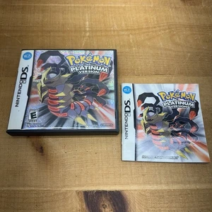 Nintendo DS Pokemon Platin Version - NUR Hülle & Handbuch - Top Zustand - Bild 1 von 7